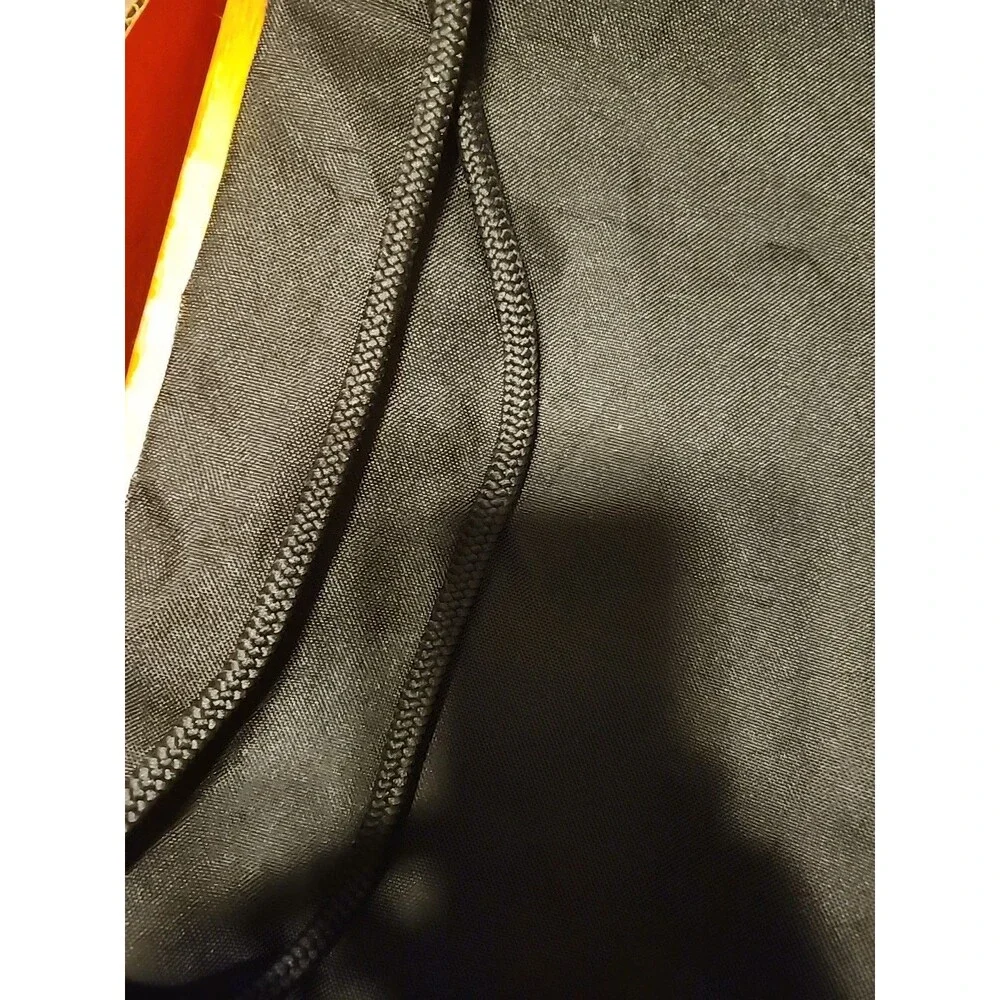 Adidas Drawstring Bag Gym Bag Black & White 3 stripes Nice